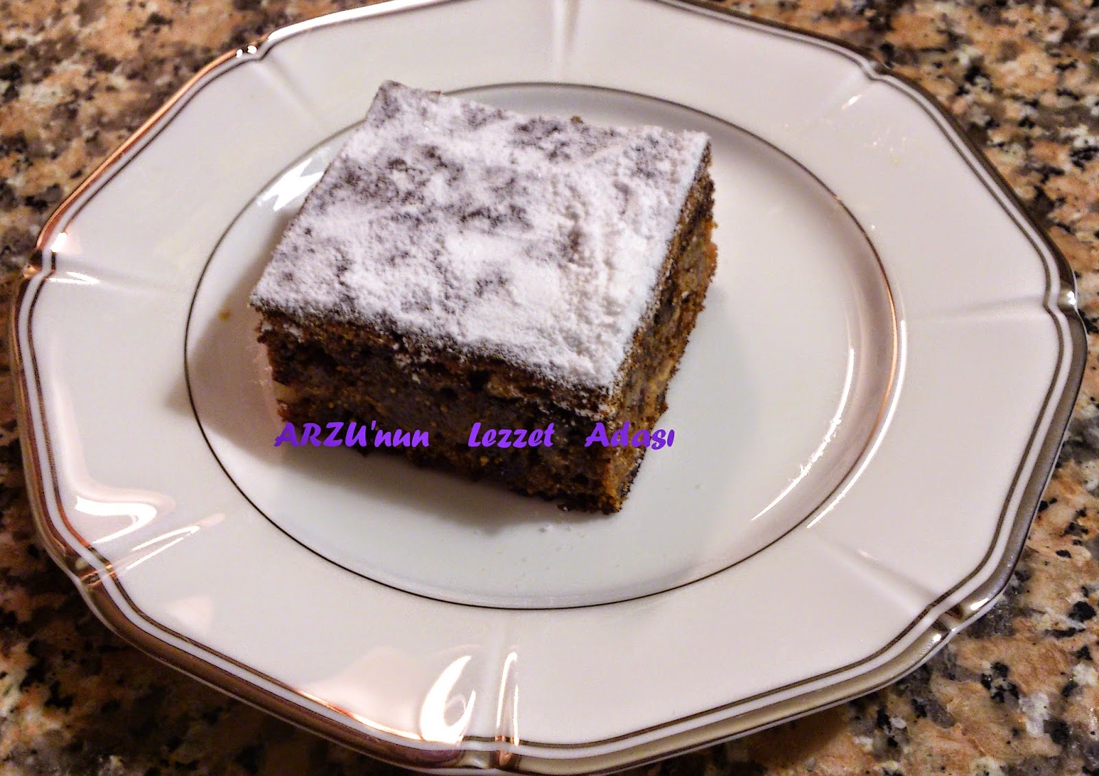 ARZU�nun Lezzet Adası İNCİRLİ CEVİZLİ KEK