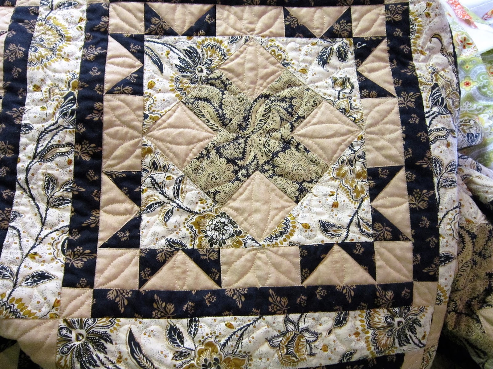 Guild Mystery Quilt finished