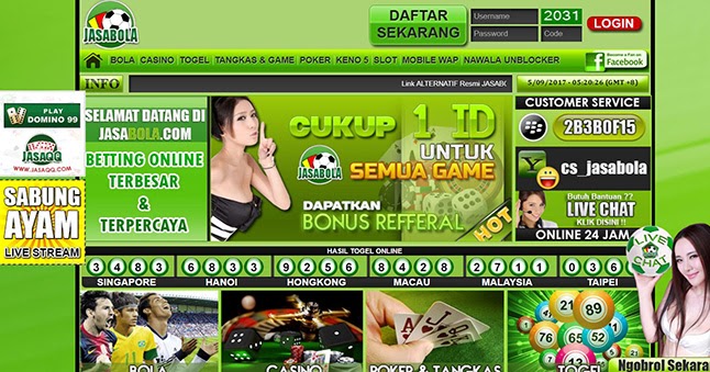 JASABOLA BANDAR JUDI BOLA TERBAIK DI INDONESIA