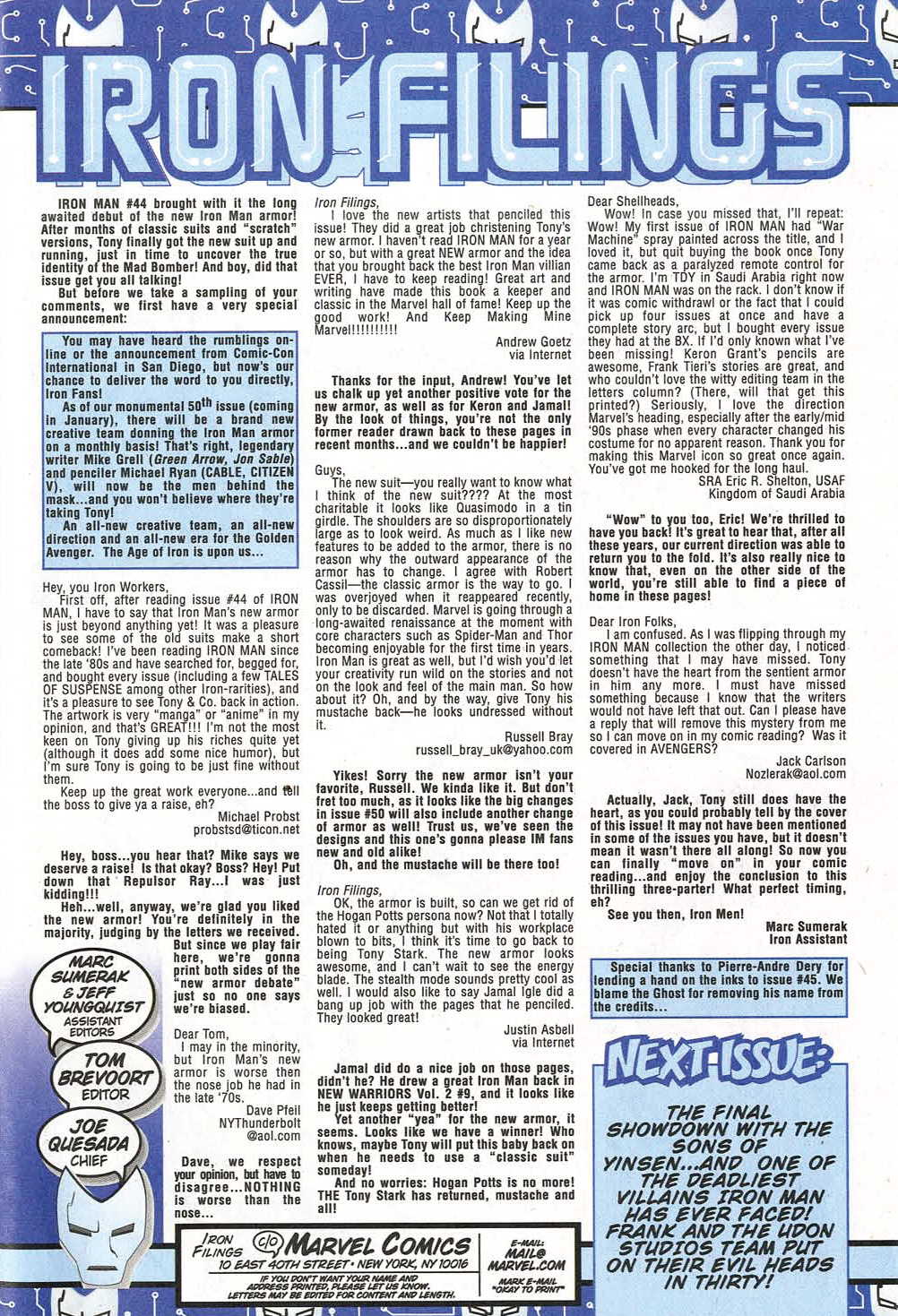 Read online Iron Man (1998) comic -  Issue #47 - 28