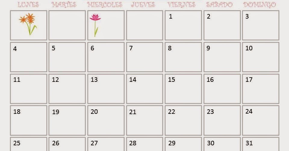 Pijaditas De Mayyica Freebies Calendario Del Mes De Mayo