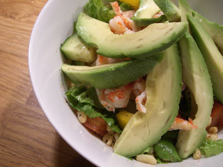 Kamutvetesallad%2Bmed%2Bkr%25C3%25A4ftstj%25C3%25A4rtar%2Boch%2Bavokado%2B%25284%2529 - Kamutvetesallad med kräftstjärtar och avokado