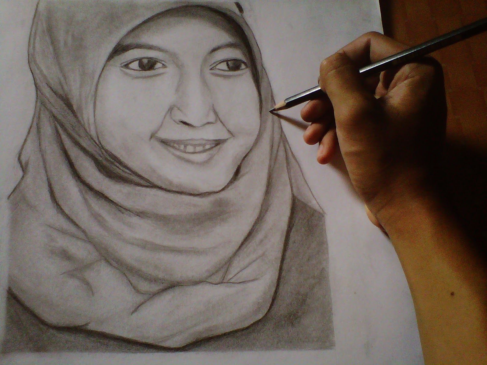 Art Cewek Cantik Berhijab