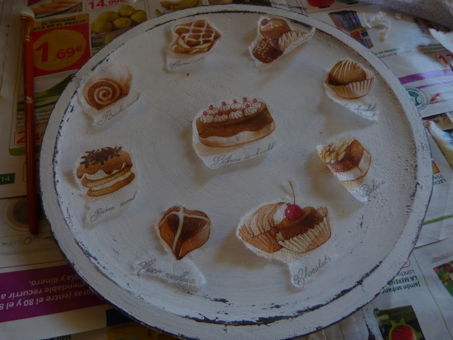 isabelvintage_plato de madera_vintage