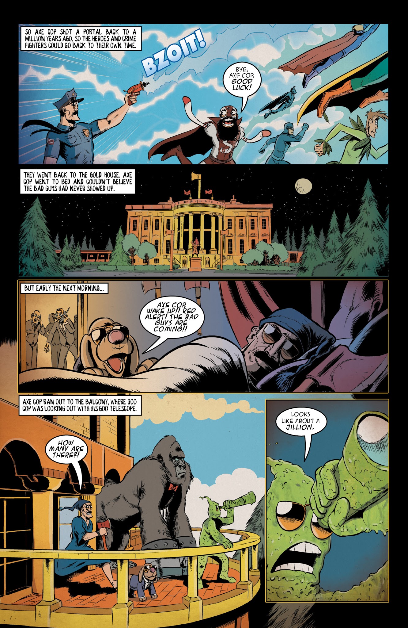 Read online Axe Cop comic -  Issue # TPB 4 - 29