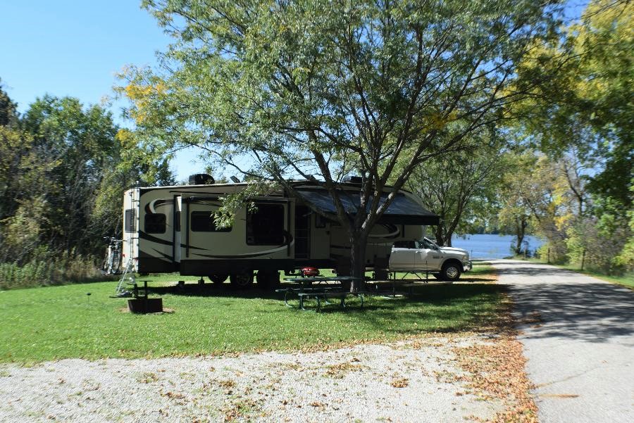 High Tide And Green Grass Prairie Rose State Park, Harlan, Iowa