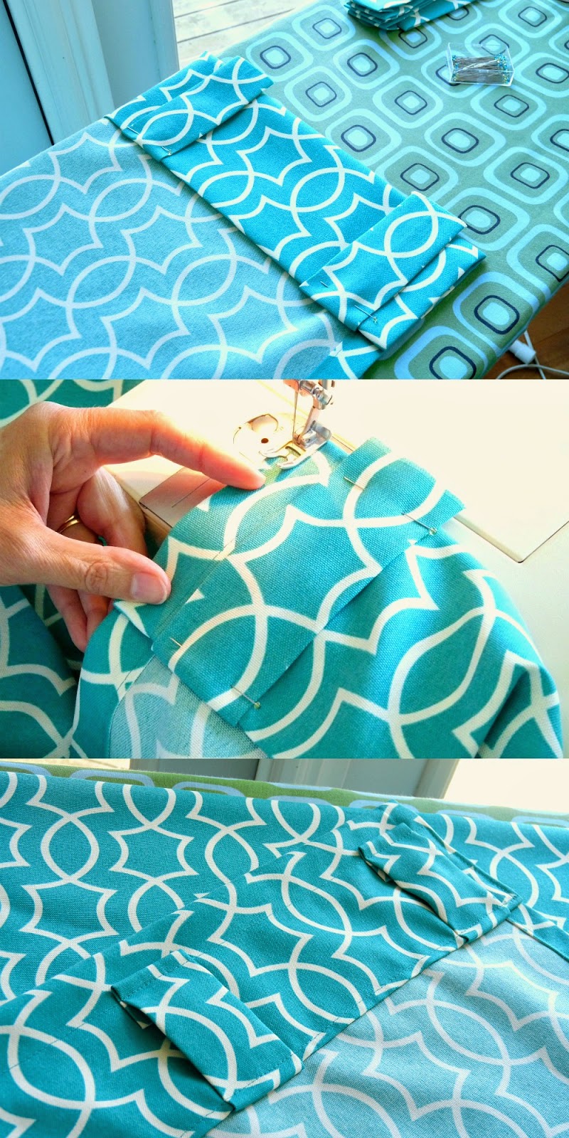 DIY Back Tab Curtain Tutorial | Dans le Lakehouse