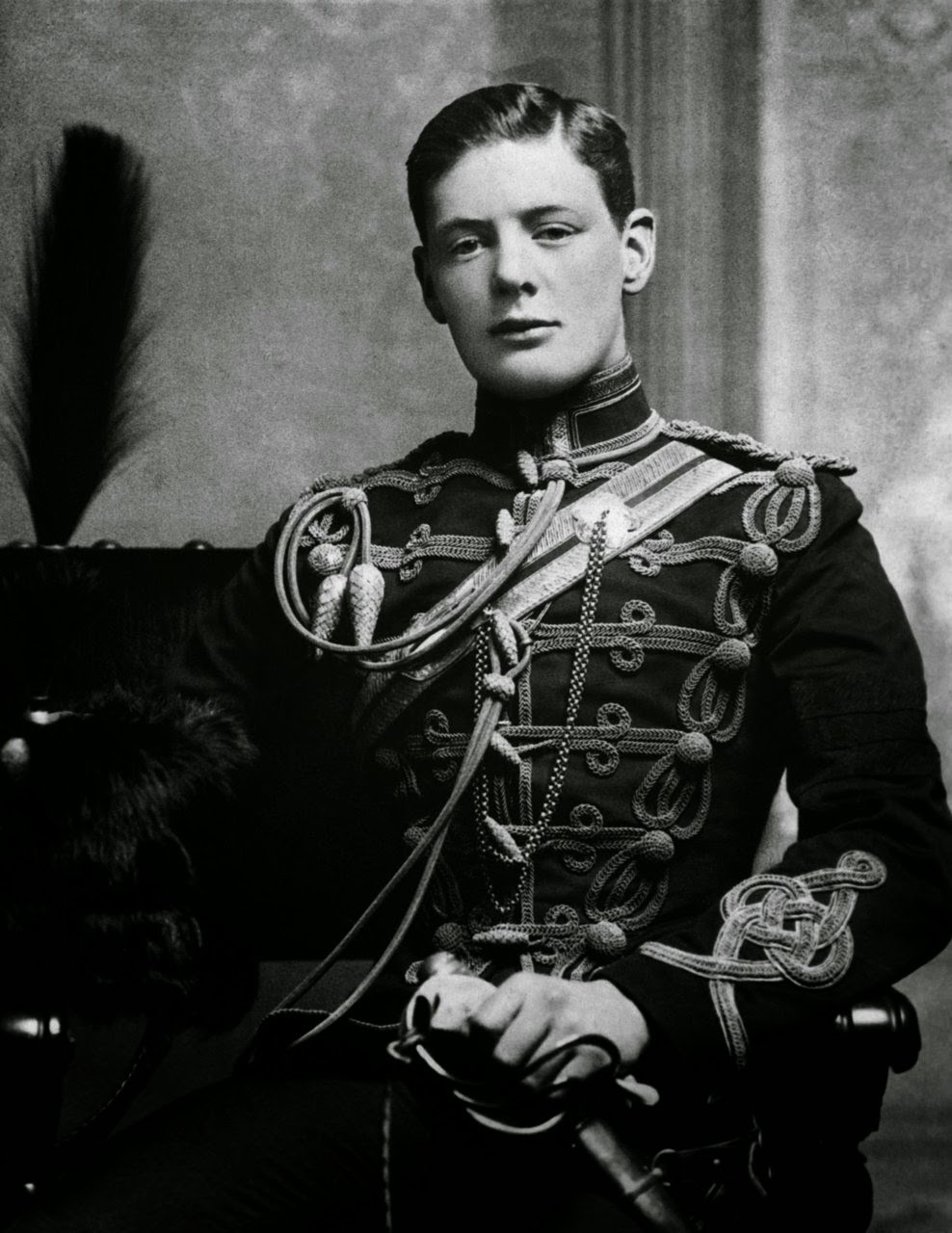 Winston Churchill de joven