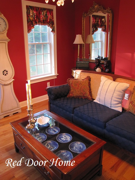 Red Door Home Living Room Finished!