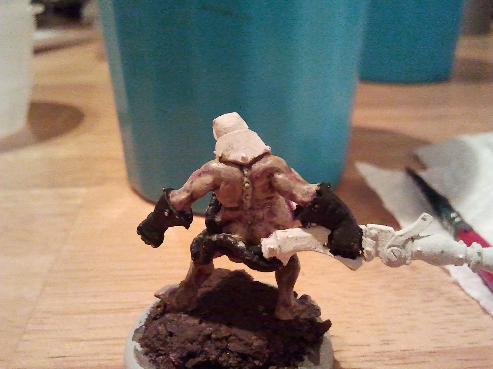 Apartment Wargaming How to Paint Rotting Flesh