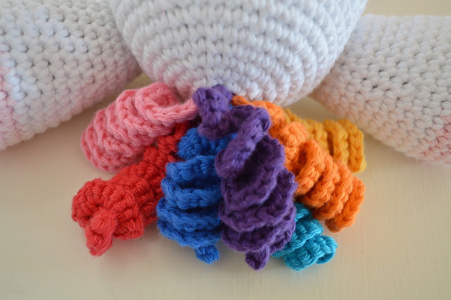 licorne arc en ciel tuto crochet tricot amigurumi