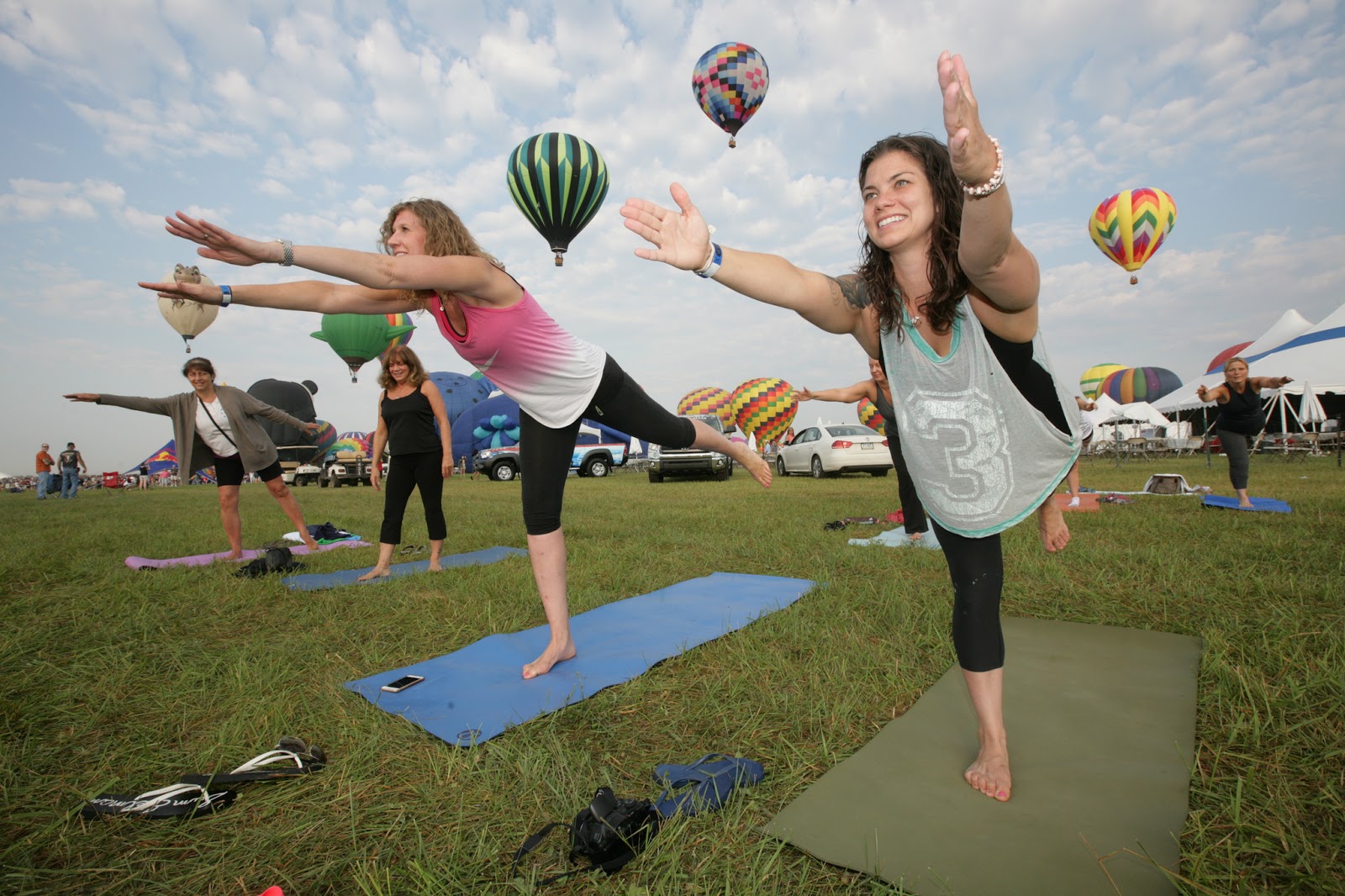 Sunrise Yoga Sunday, July 30th at balloon festival nj 2017 Sunrise Yoga Sunday, July 30th at balloon festival nj 2017