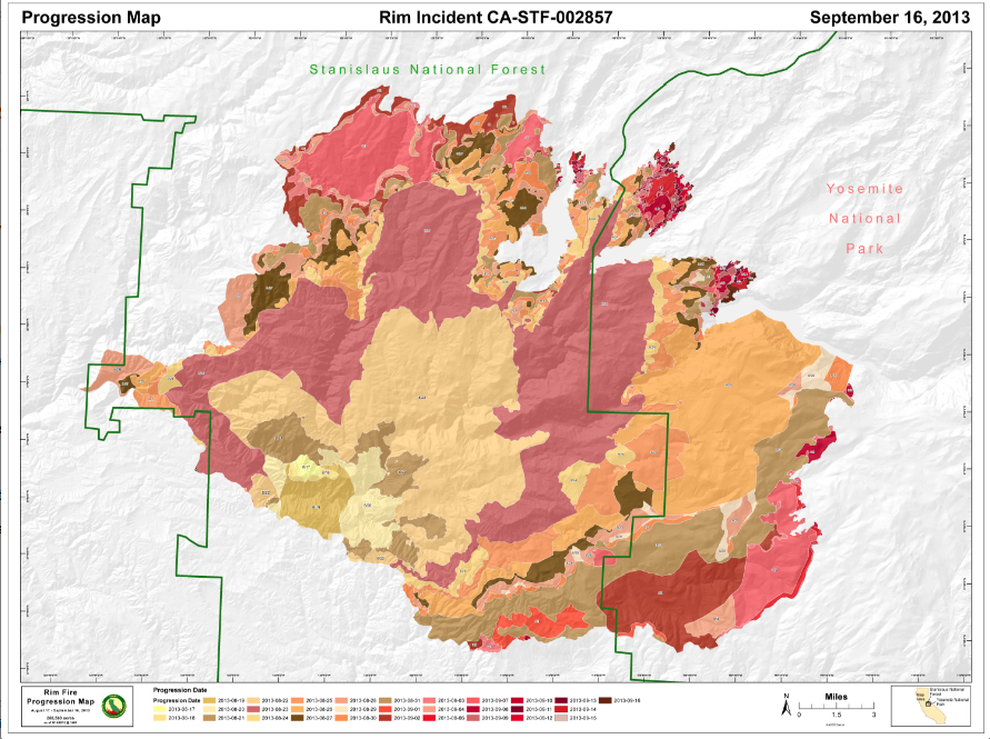 Rim Fire Official Information MAPS