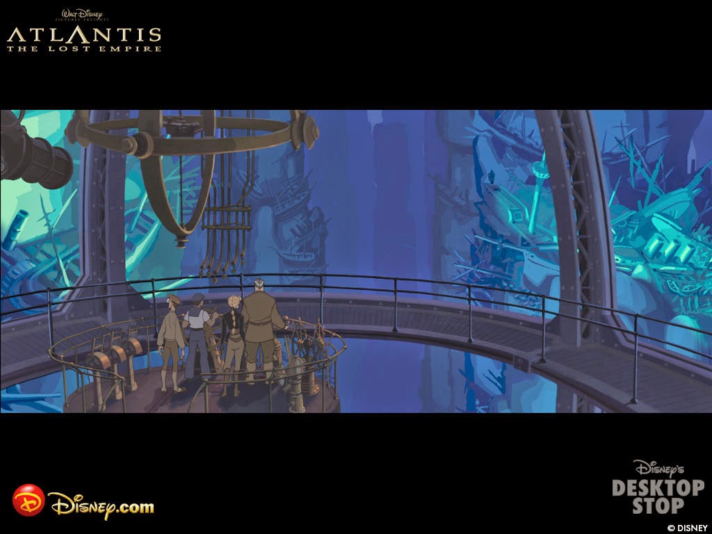 Free Desktop Wallpaper: Disney Atlantis Wallpaper