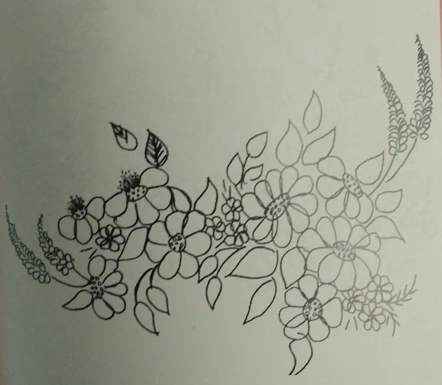 Pola Sulaman Bunga Tutorial Sulam Pita