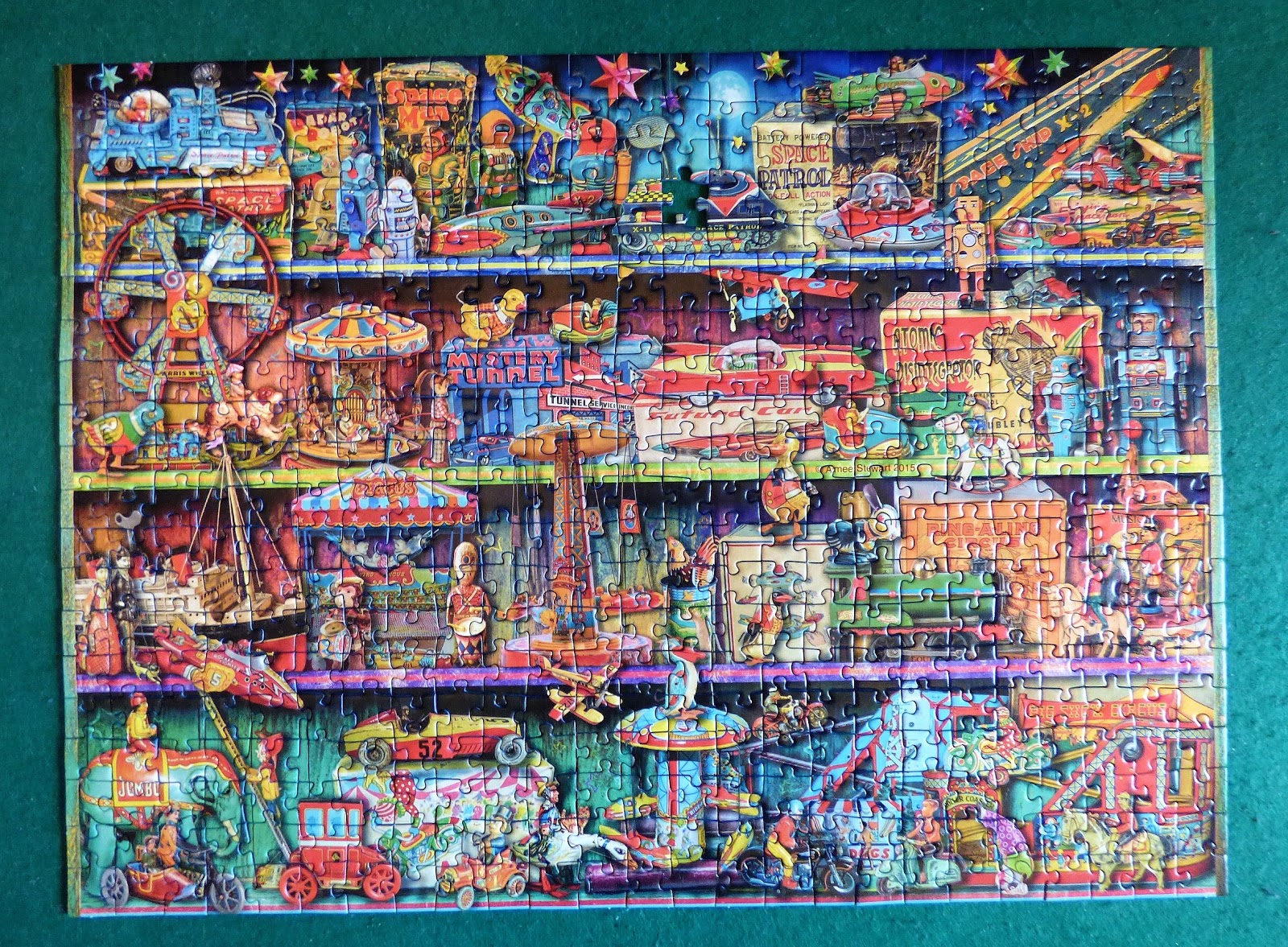 Chez Maximka Toy Wonderama 500pc jigsaw puzzle from Ravensburger