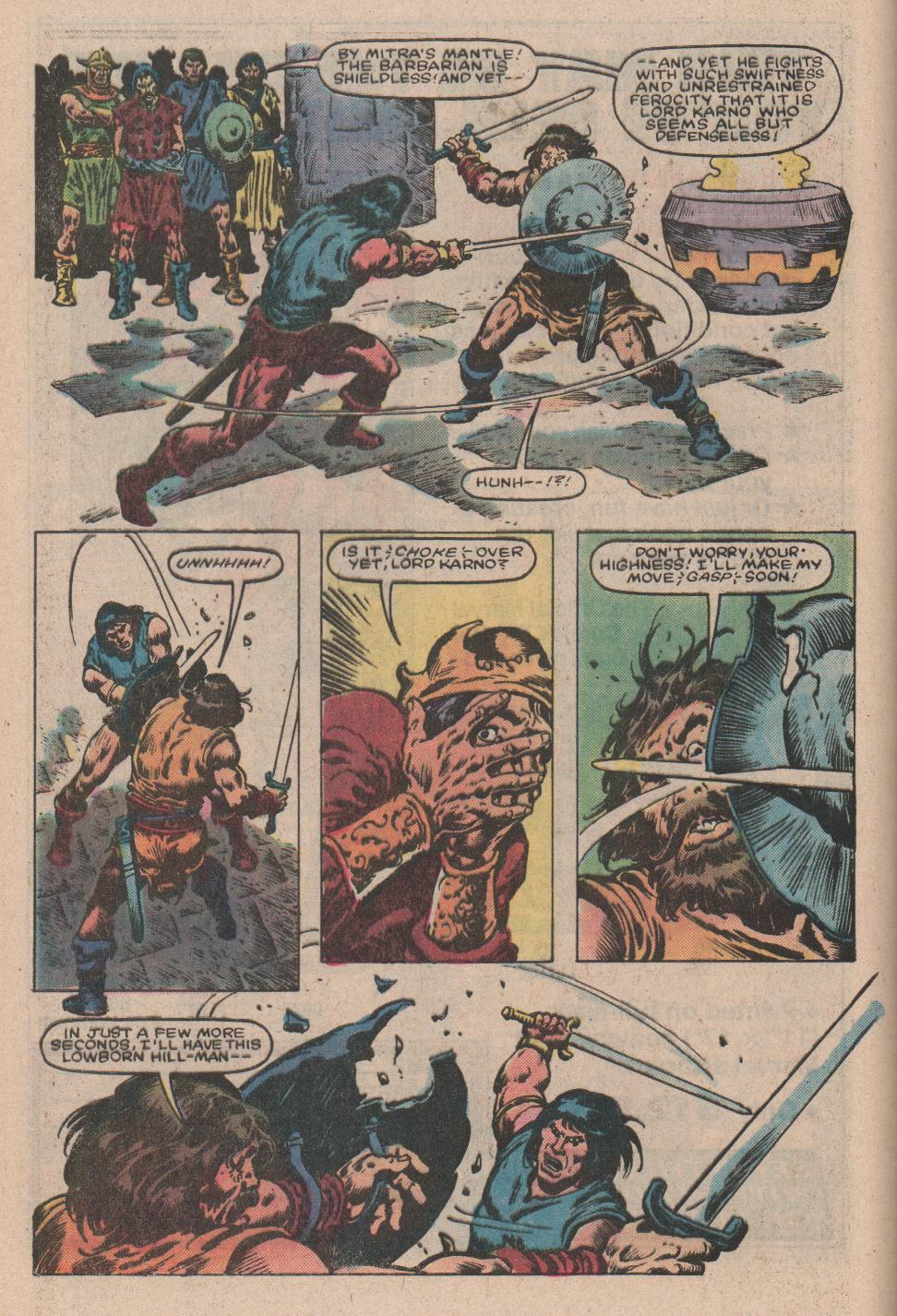 Read online Conan the Barbarian (1970) comic -  Issue #157 - 6