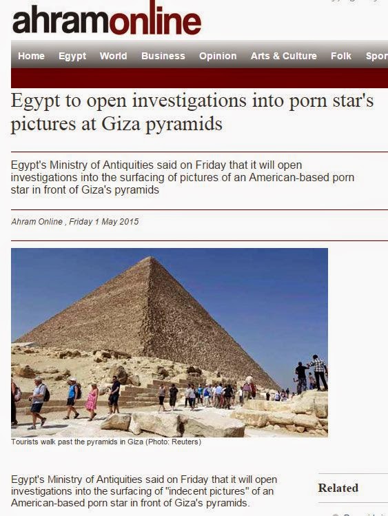 Egypt Pyramid Aurita Porn - Pisando charcos: A las cinco en punto de la tarde o el porno piramidal