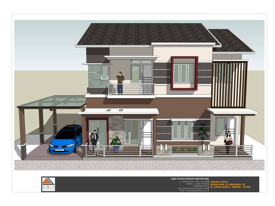 Aqis Studio | Jasa Desain Rumah Online | Jasa Arsitek Online: Desain