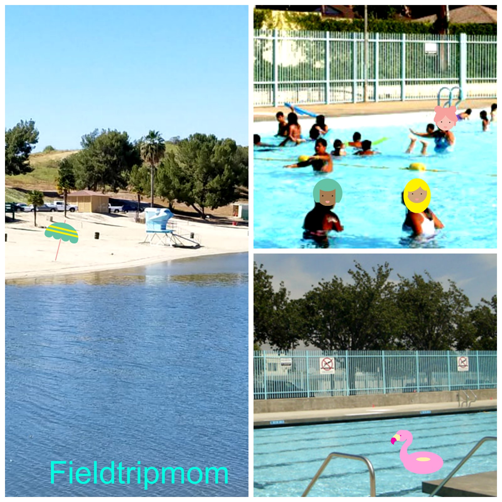 Public Pools and Water Parks in Southern California.