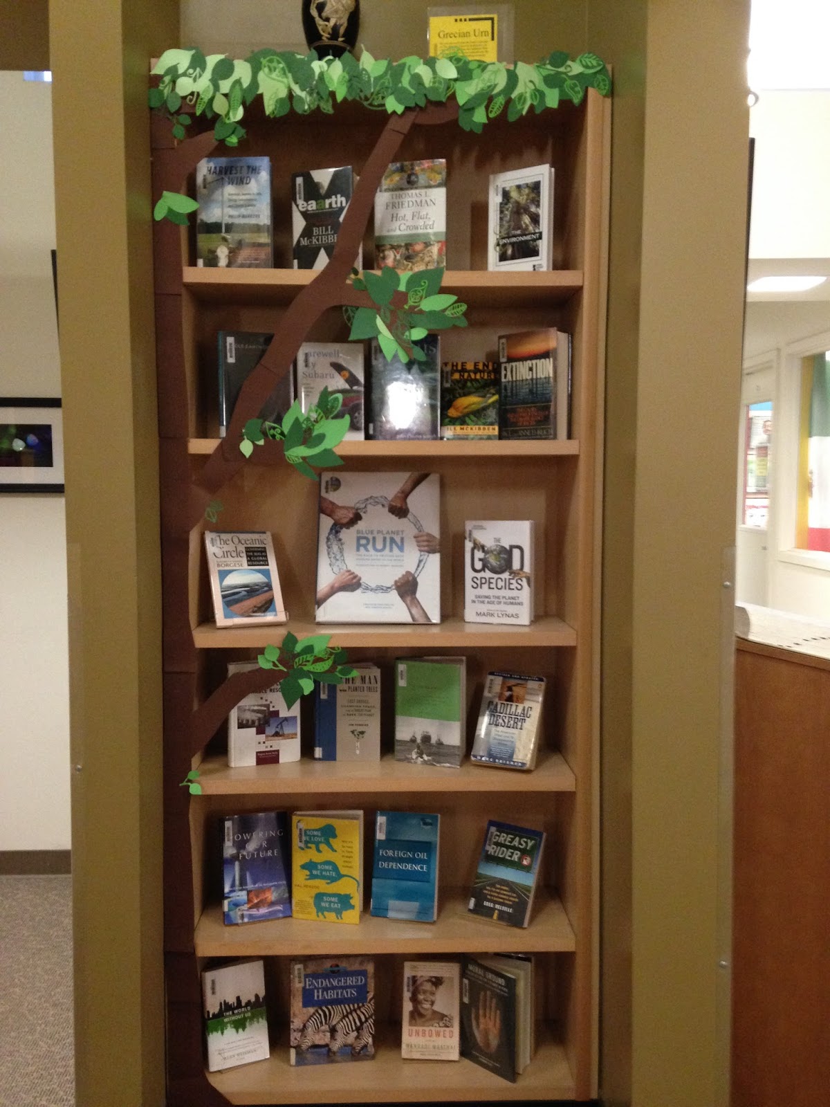 Librarian on Display: A Year Of Library Displays!