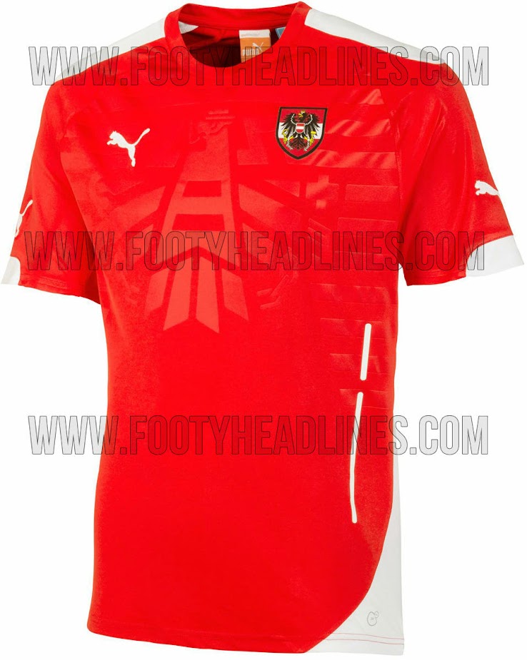 Exclusive: Austria 2014 Home Kit Leaked!