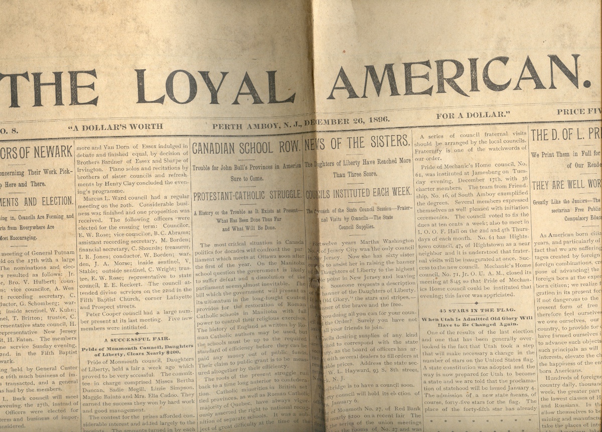 Historic Perth Amboy Virtual Museum Perth Amboy Newspapers
