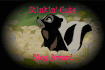 Stinking Cute Blog Award