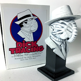 Dick Tracing Resin Figures by Alex Pardee x BarnyardFX - The Dick Hugger Mini Bust