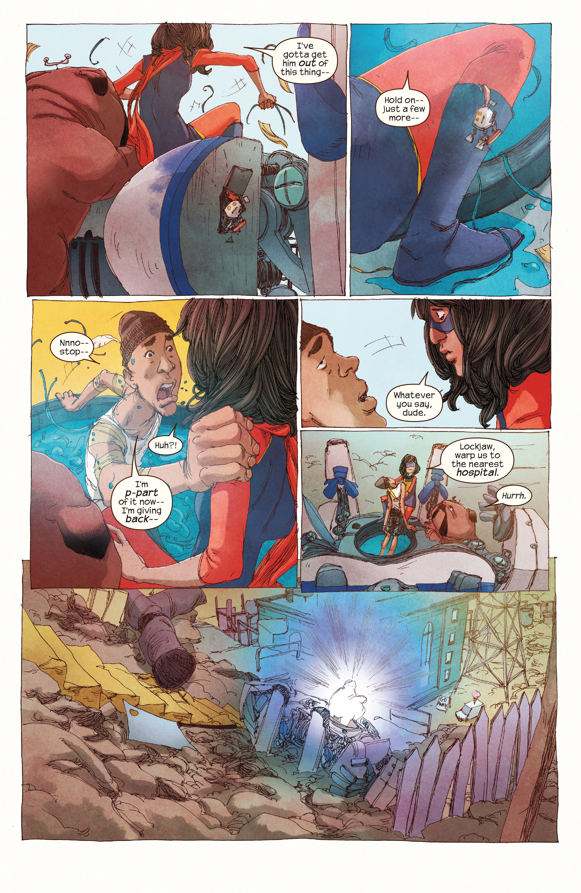 Read online Ms. Marvel (2014) comic -  Issue #8 - 16