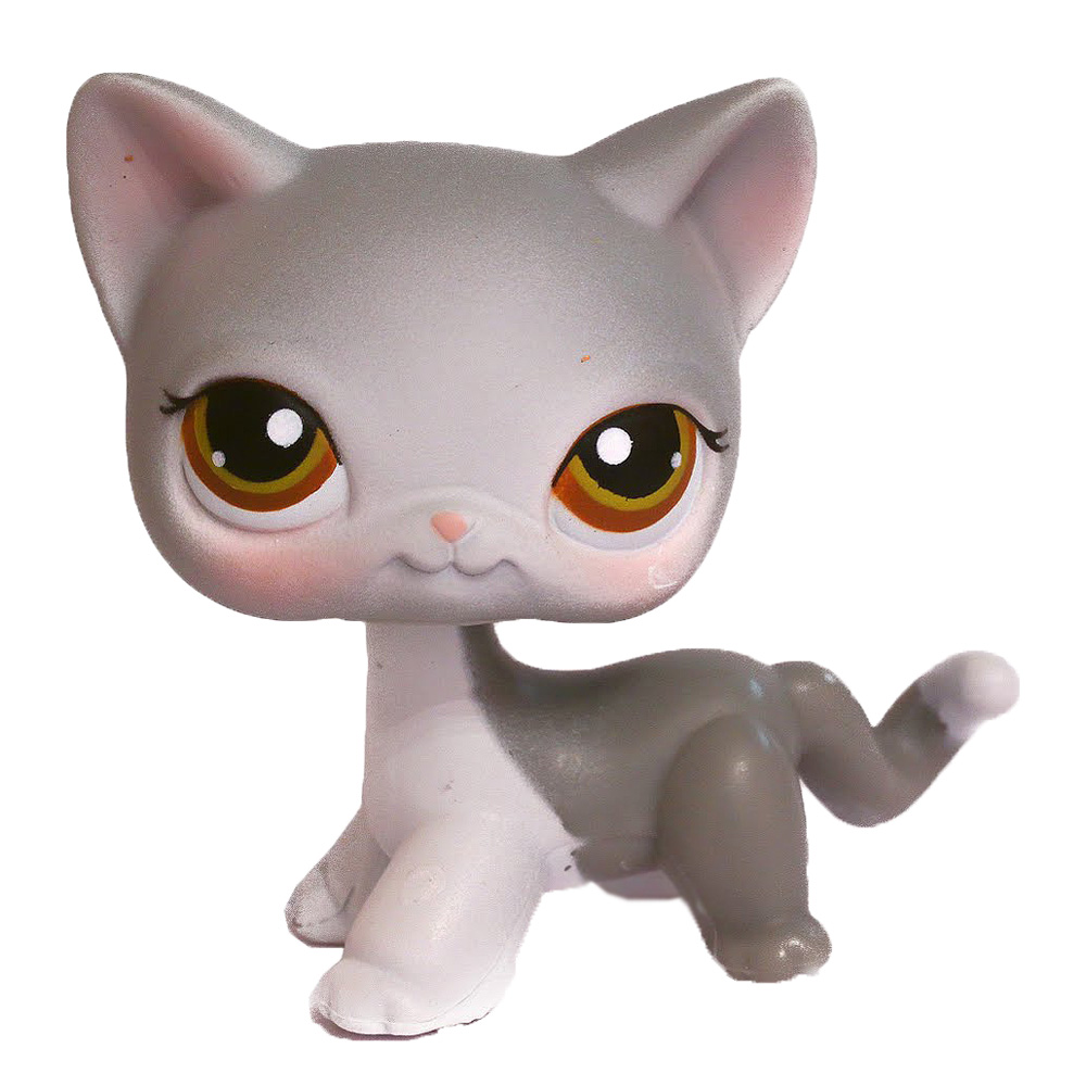 Littlest Pet Shop Shorthair Cat 138 Free Accessory Lps Authentic 