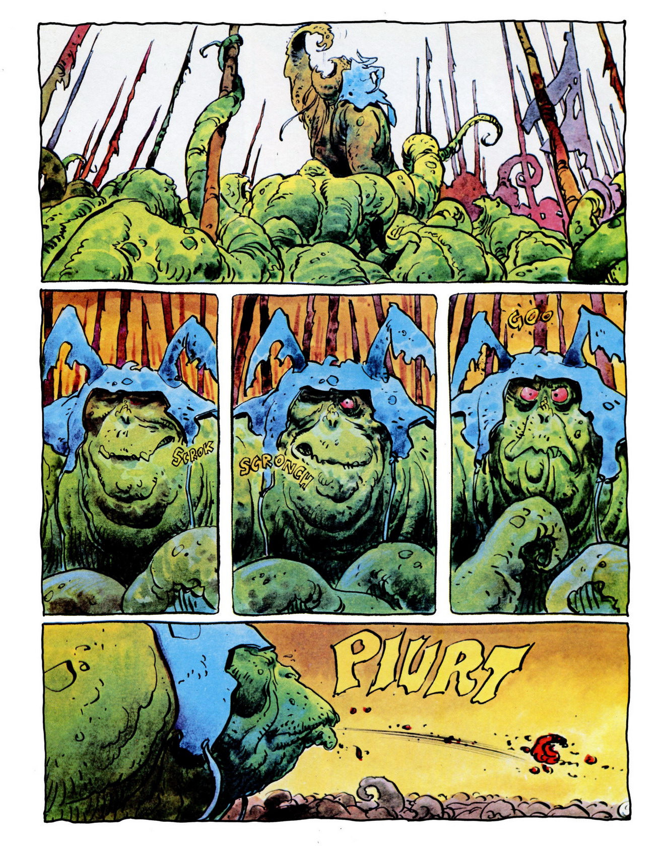 Read online Heavy Metal Presents Is Man Good? comic -  Issue # Full - 45
