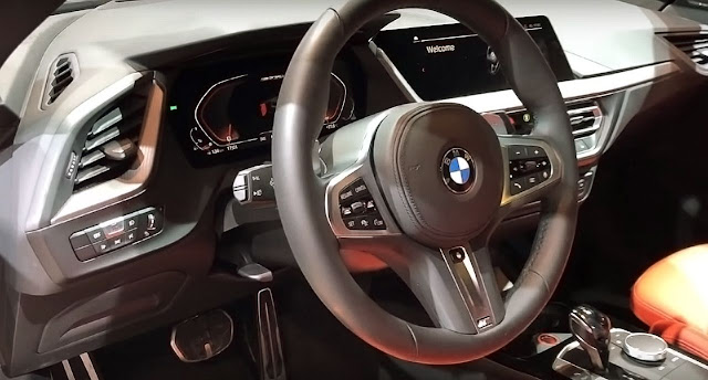 2020-BMW-M235i-xDrive-Gran-Coupe-interior-steering-wheel-dashboard
