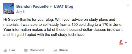 schedules how to study for the lsat