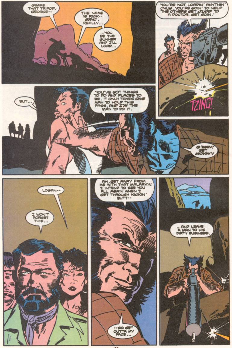 Wolverine (1988) Issue #36 #37 - English 20