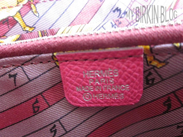 HERMES BIRKIN BAGS FOR SALE: HERMES Zip Wallet Rose Tyrien