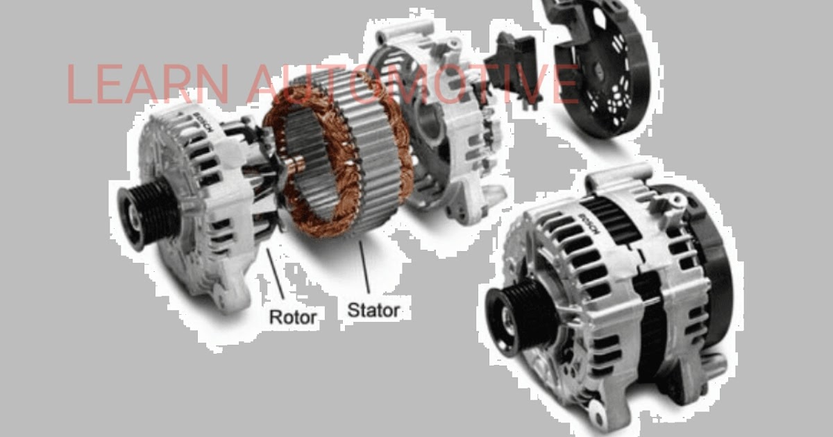 Cara Kerja Sistem Pengisian Mobil Komponen Alternator