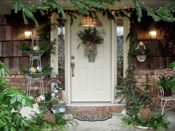 Great Christmas ideas for your porch