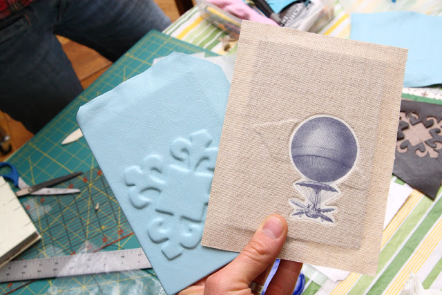 Let's talk about bookcloth. Or not. I love bookbinding and find
