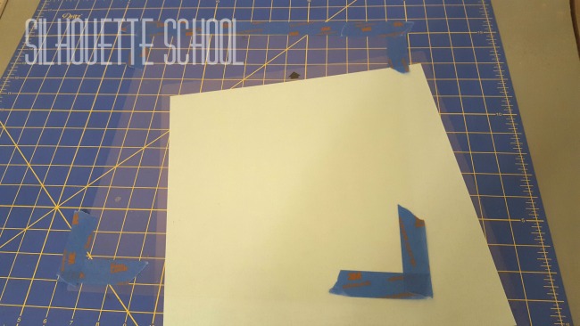 Silhouette Cameo, Cricut, Cricut mat, cutting mat, painters tape