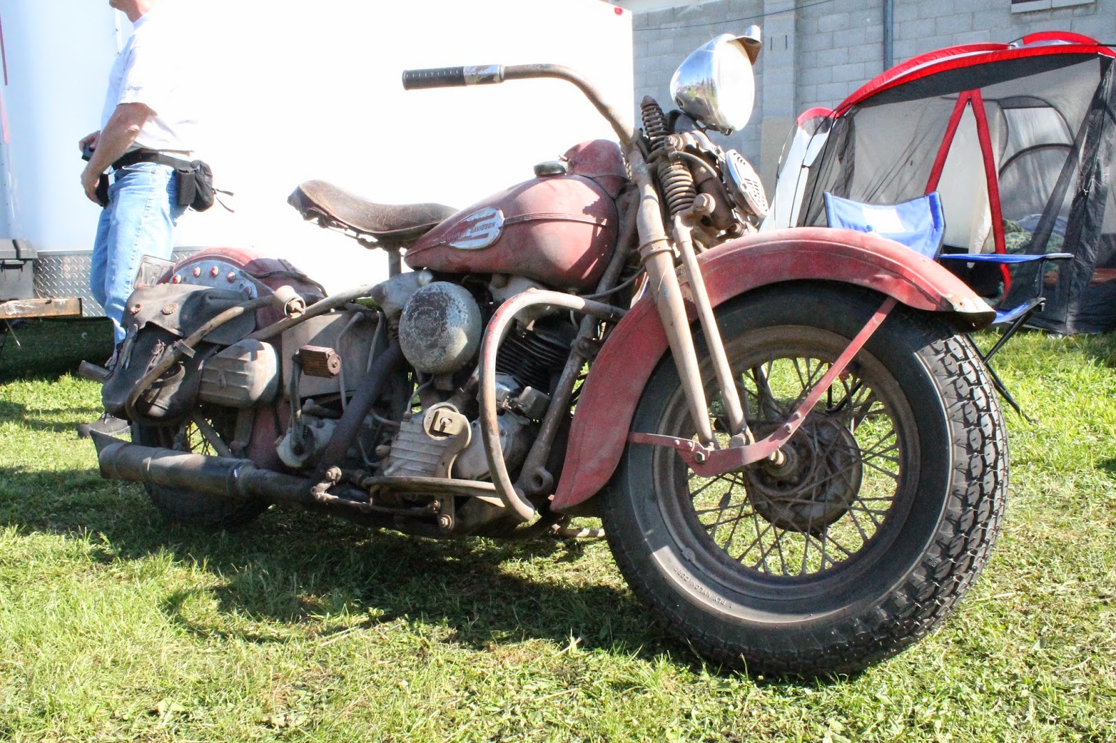 Strange Days Oley, PA Antique MC Swap Meet 2014
