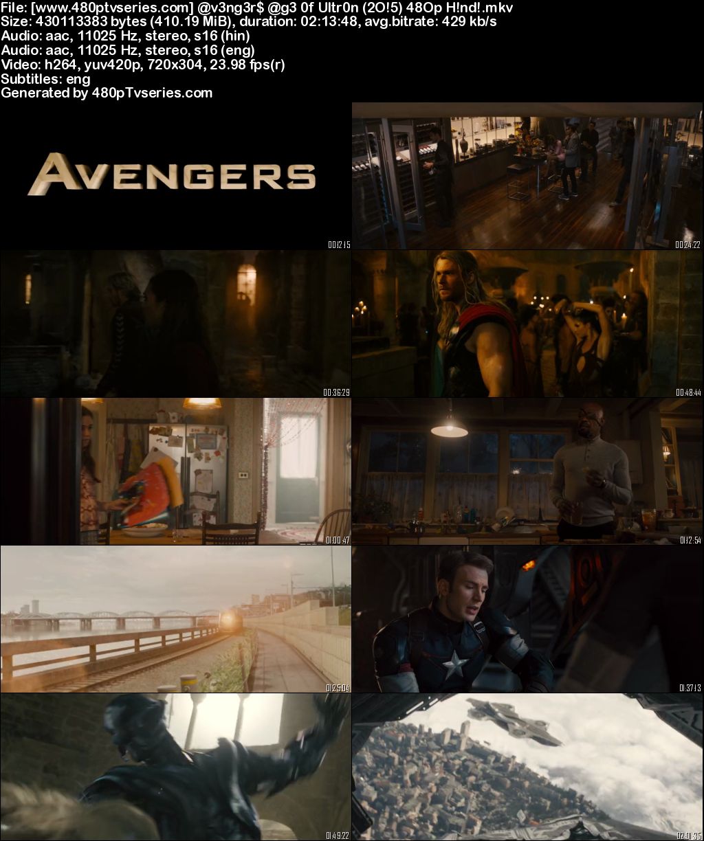 Avengers: Age of Ultron (2015) 400MB Full Hindi Dual Audio Movie Download 480p Bluray Free Watch Online Full Movie Download Worldfree4u 9xmovies