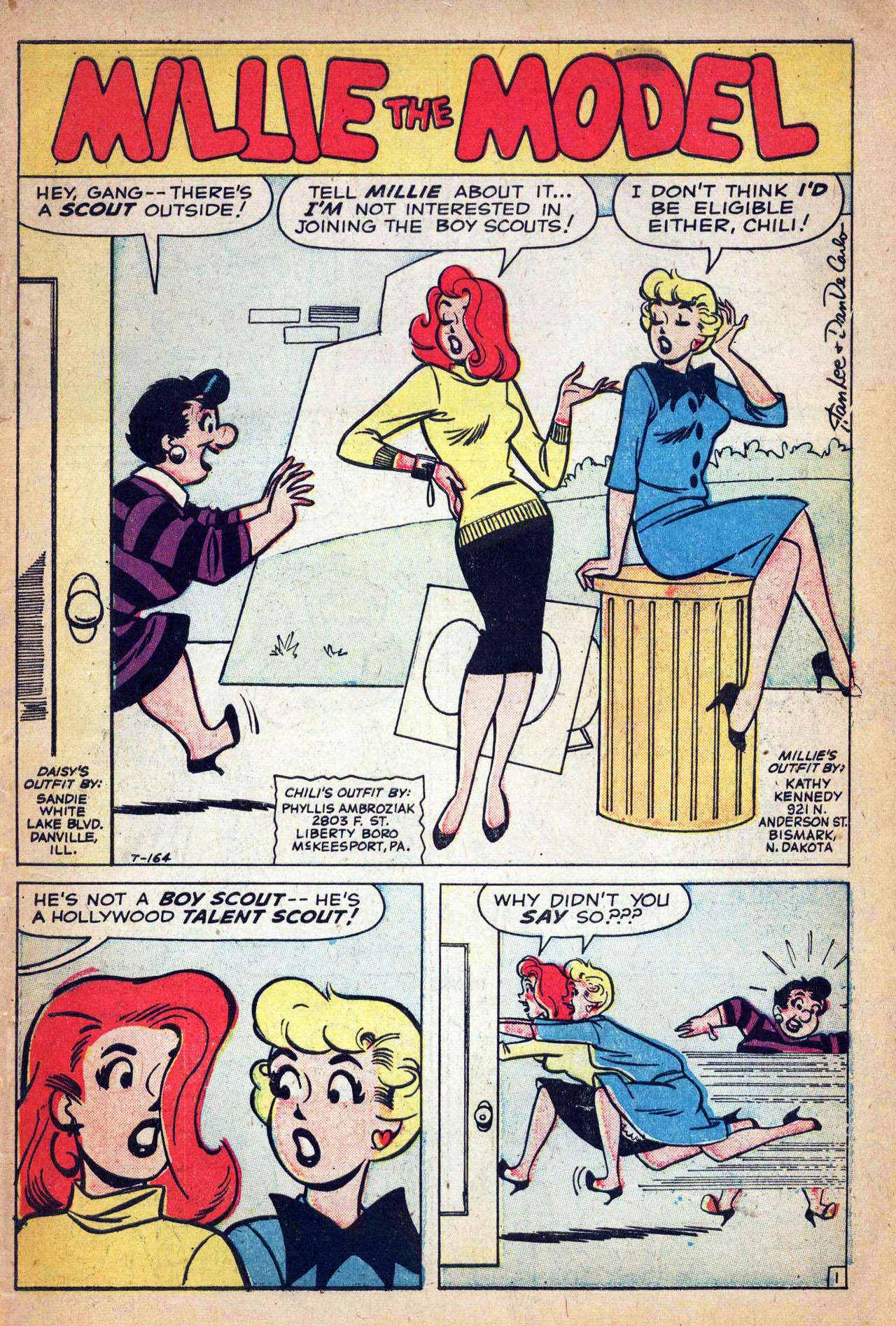 Read online Millie the Model comic -  Issue #89 - 3