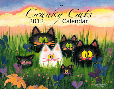Cranky Cats 2012 calendar