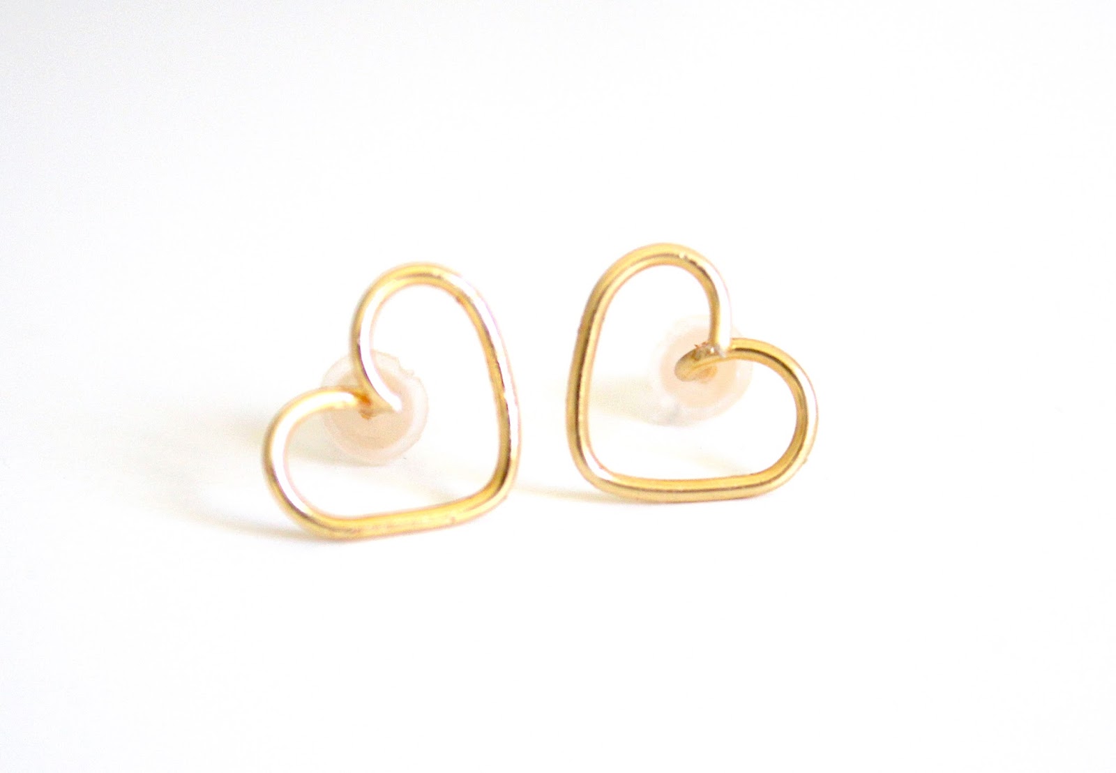 DIY : Boucles d'oreilles coeur