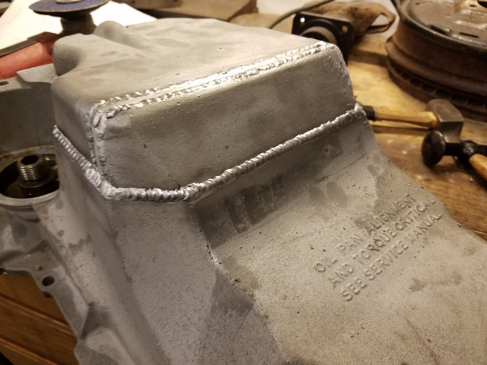 Vintage Metalworks Oil pan modification for the 5.3L...