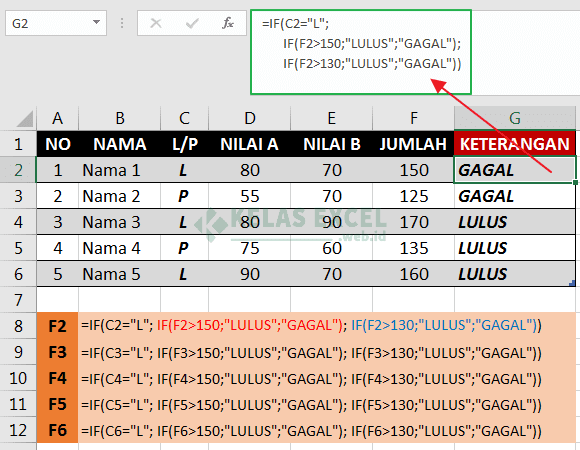 13++ Contoh latian soal if bertingkat berserta jawabannya information