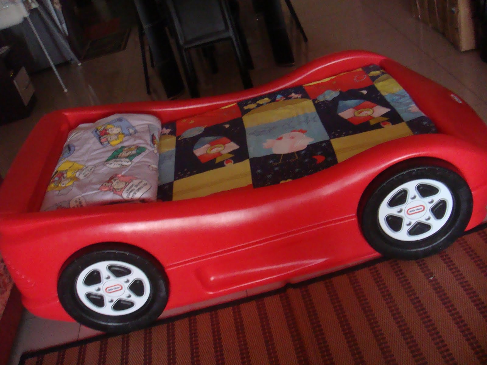 D' Luvly Atierul's Car Bed little tikes for 2nd birthday adam