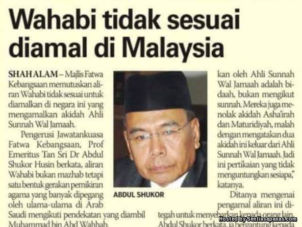 Image result for apa maksud fahaman wahabi