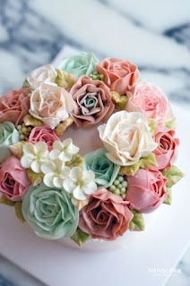 Floral Buttercream Cake